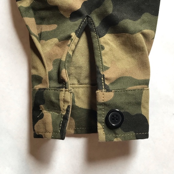 Zac & Rachel Camo Jacket Small Army Green - Picture 12 of 13